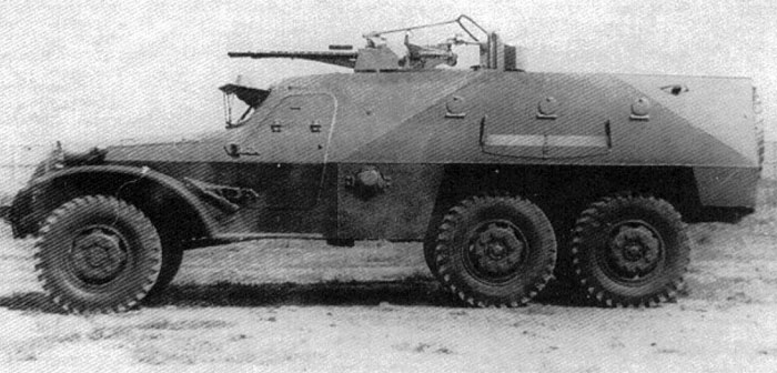 Зенитный бронетранспортер БТР-152А (ЗТПУ-2)