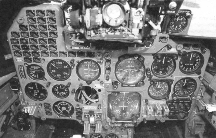 Приборная доска Як-38