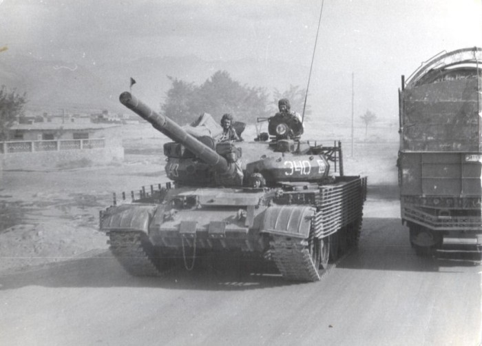 Т-62М Советских ВС в Афганистане