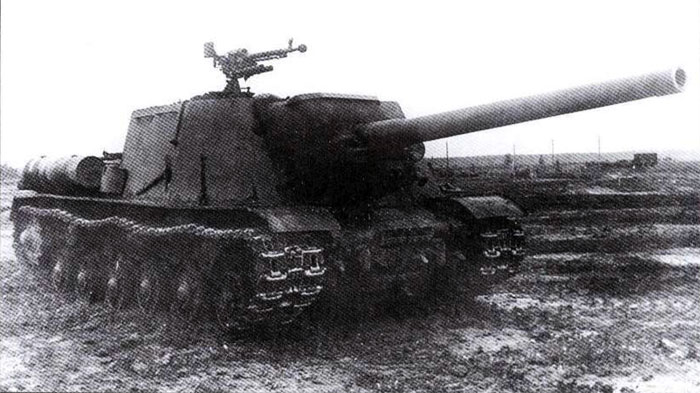 Самоходная артиллерийская установка ИСУ-122