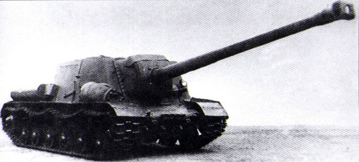Самоходная артиллерийская установка ИСУ-130