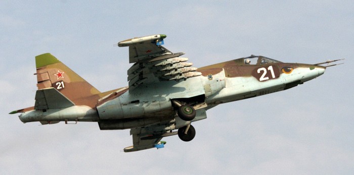 Самолет-штурмовик Су-25 «Грач»