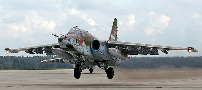 Самолет-штурмовик Су-25 «Грач»