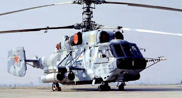 Корабельный транспортно-боевой вертолёт Ка-29