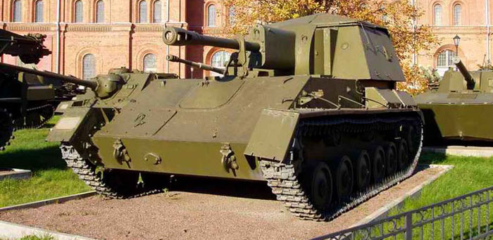 Самоходная артиллерийская установка СУ-76