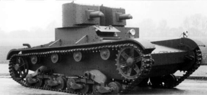 Лёгкий танк «Виккерс» Mk.E Model A
