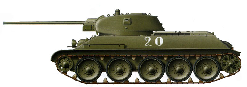 Средний танк Т-34-57