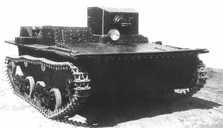 Т-38М - серийный плавающий танк, 1939 г.